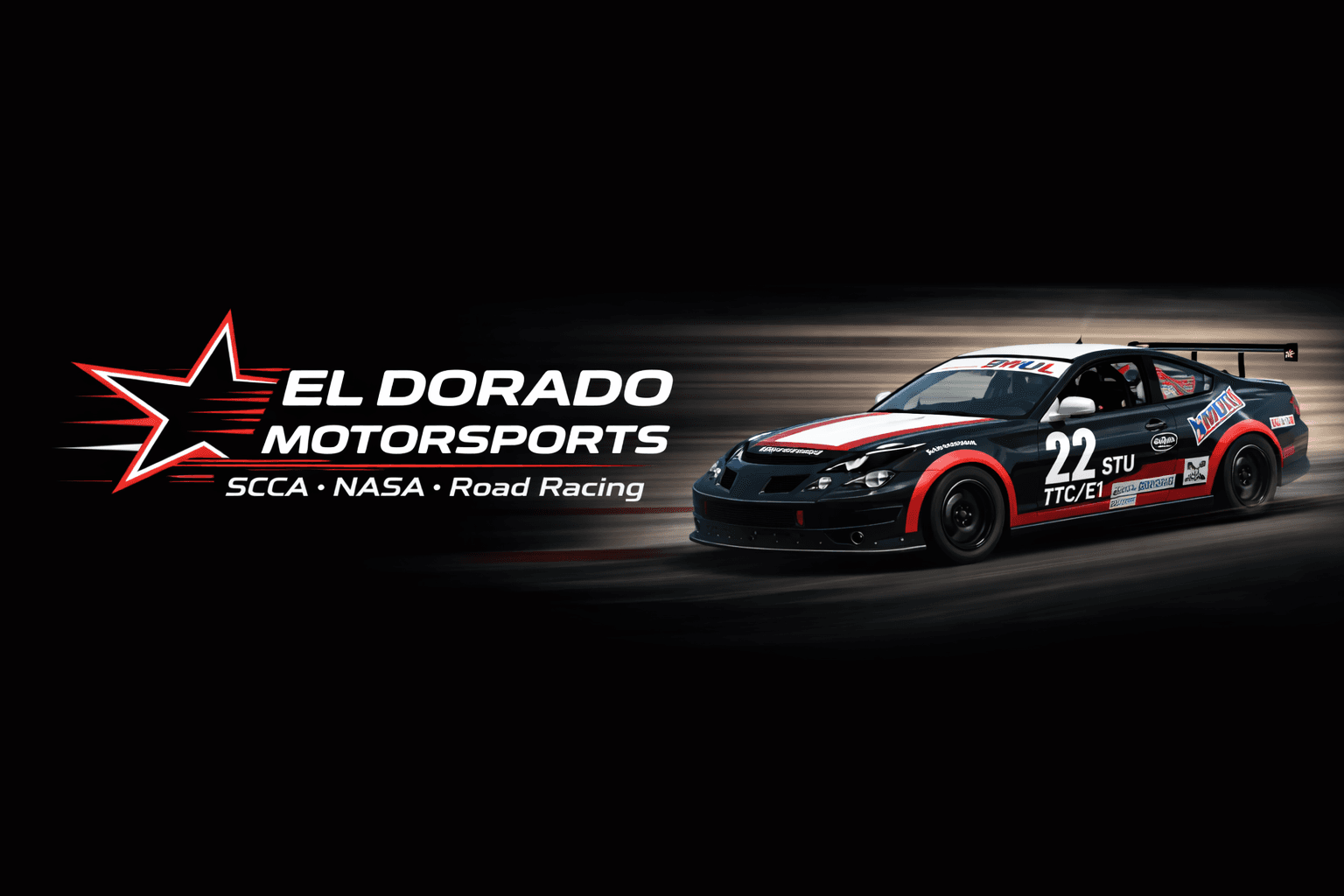 YouTube banner with car