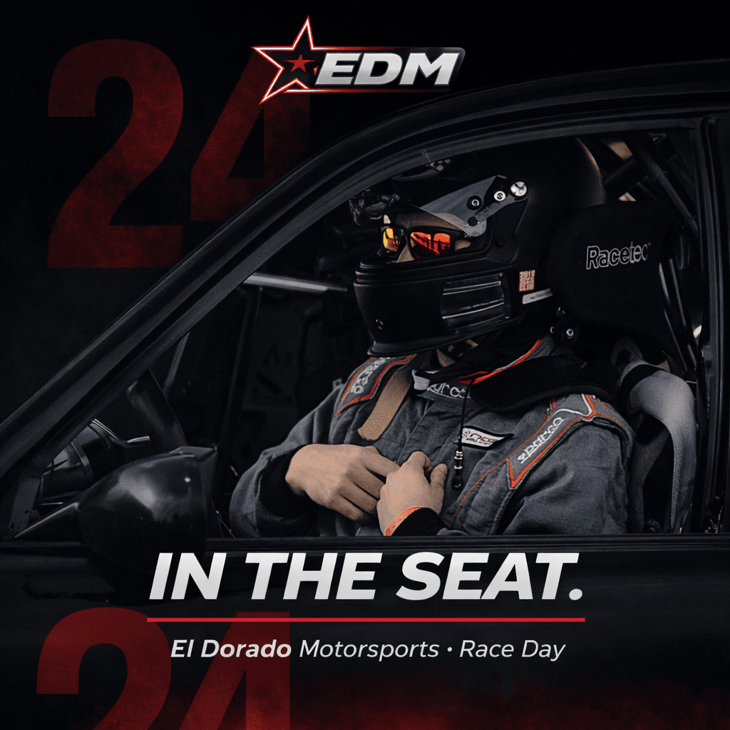 Nathan Pope in the cockpit