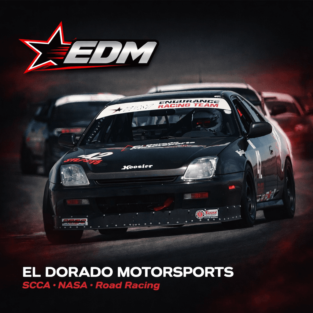 #42 on track — front view